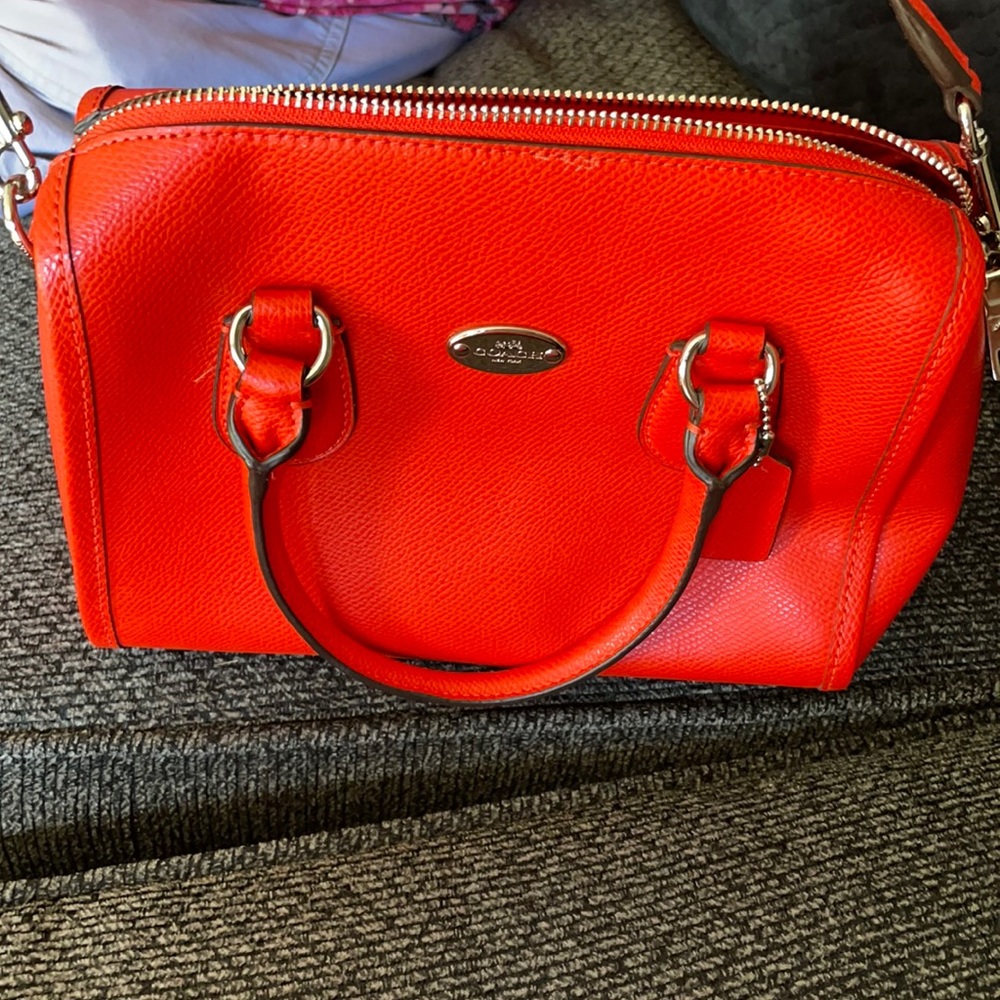 Coach Orange shoulder bag